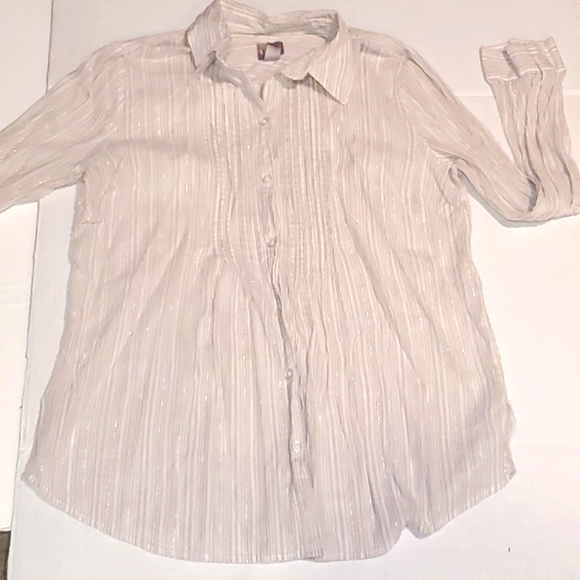 Chico's button down top - Picture 1 of 8